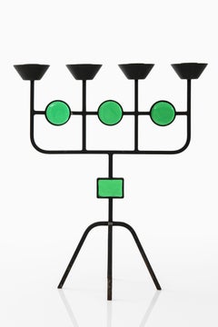 Gunnar Ander Candlesticks Produced by Ystad Metall in Sweden