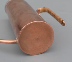 Brocca per acqua Gunnar Ander di Ystad Metall, Svezia 1960