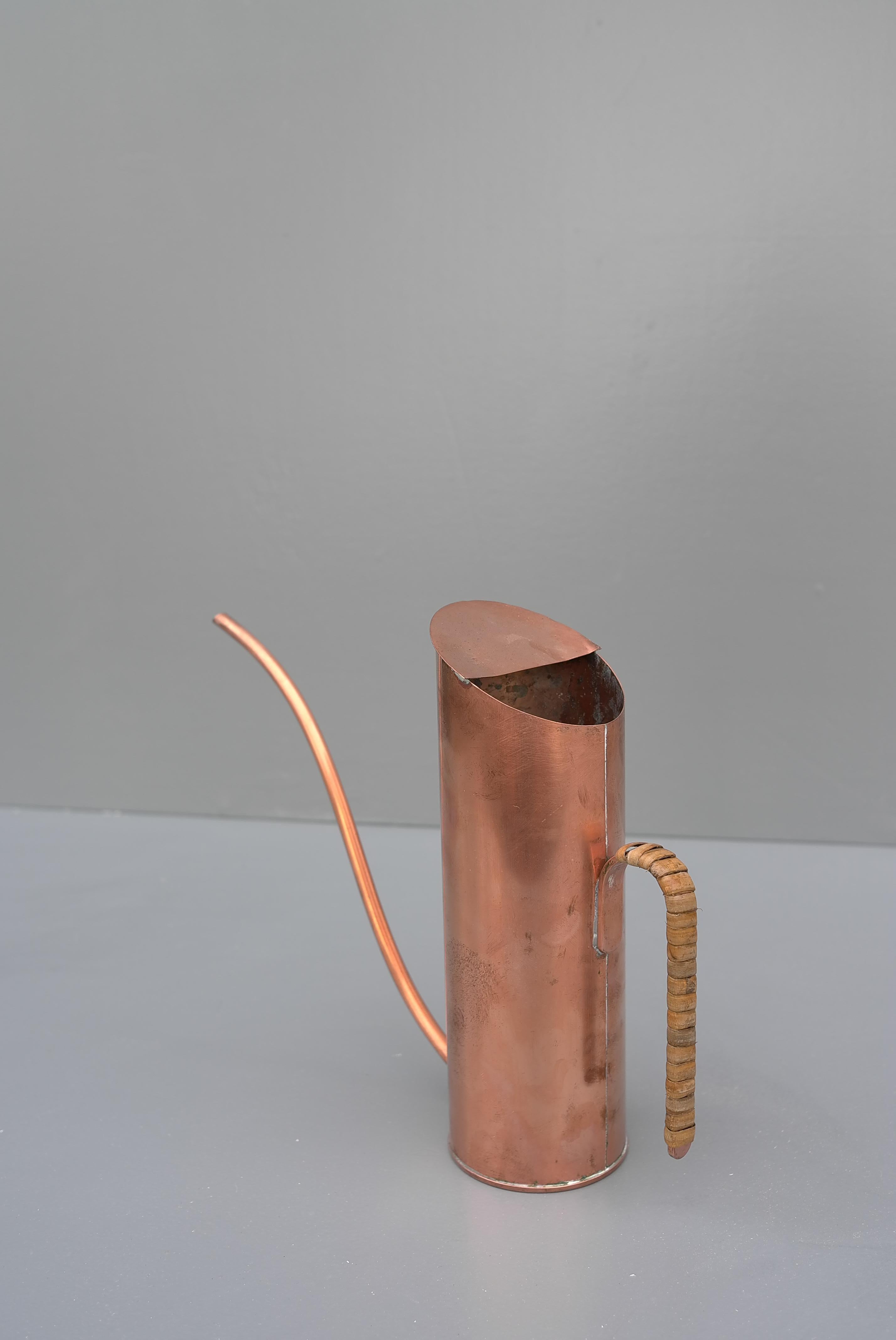 Gunnar Ander Water Pitcher by Ystad Metall, Sweden 1960's In Good Condition For Sale In Den Haag, NL