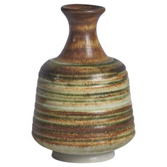 Gunnar Andersson, Vase, Steingut, Schweden, 1960er Jahre
