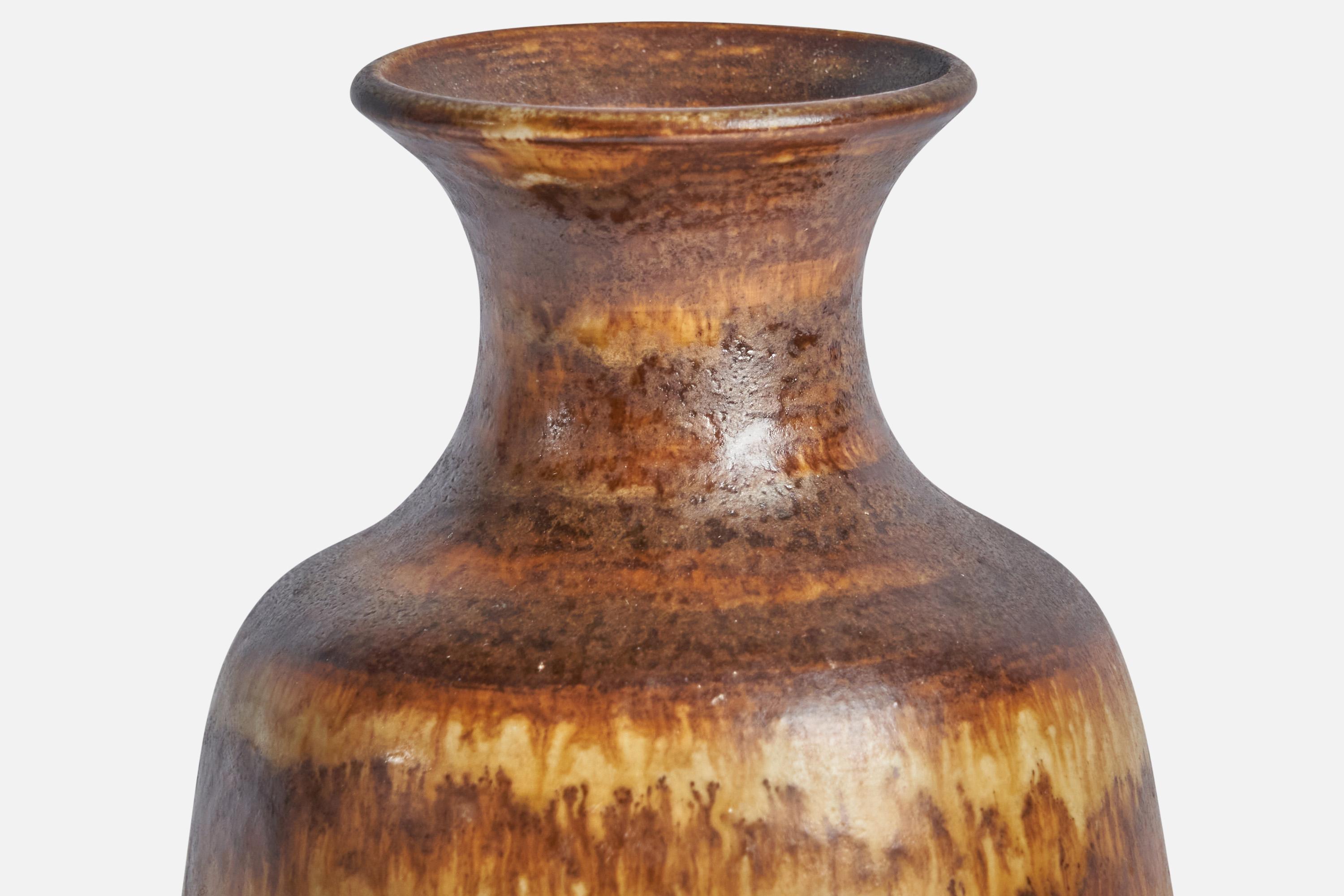 Swedish Gunnar Andersson, Vase, Stoneware, Sweden, 1970s For Sale