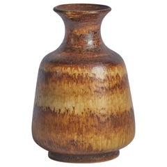 Gunnar Andersson, vase, grès, Suède, années 1970