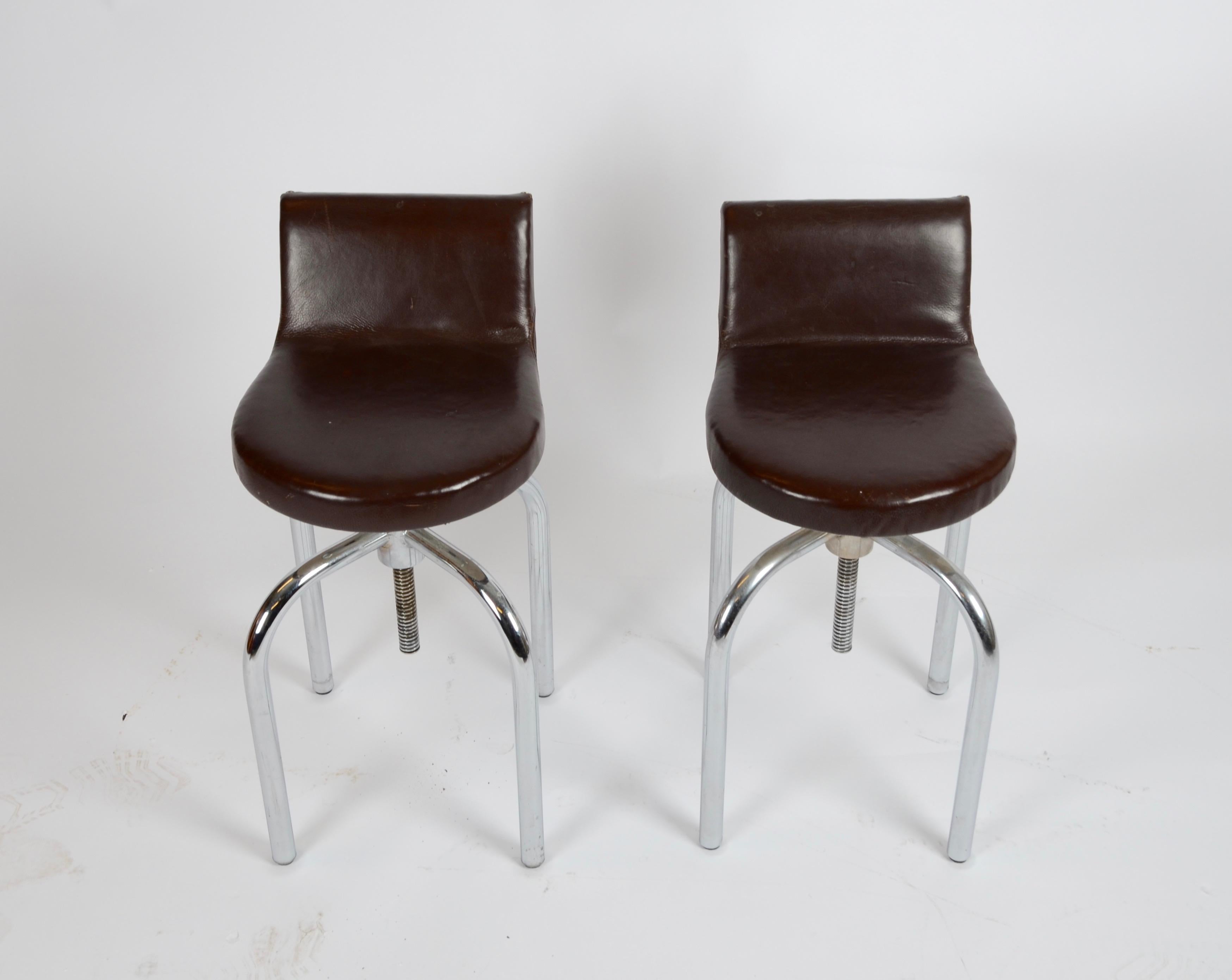 Modern Gunnar Asplund, a Pair of Stools, 1980s