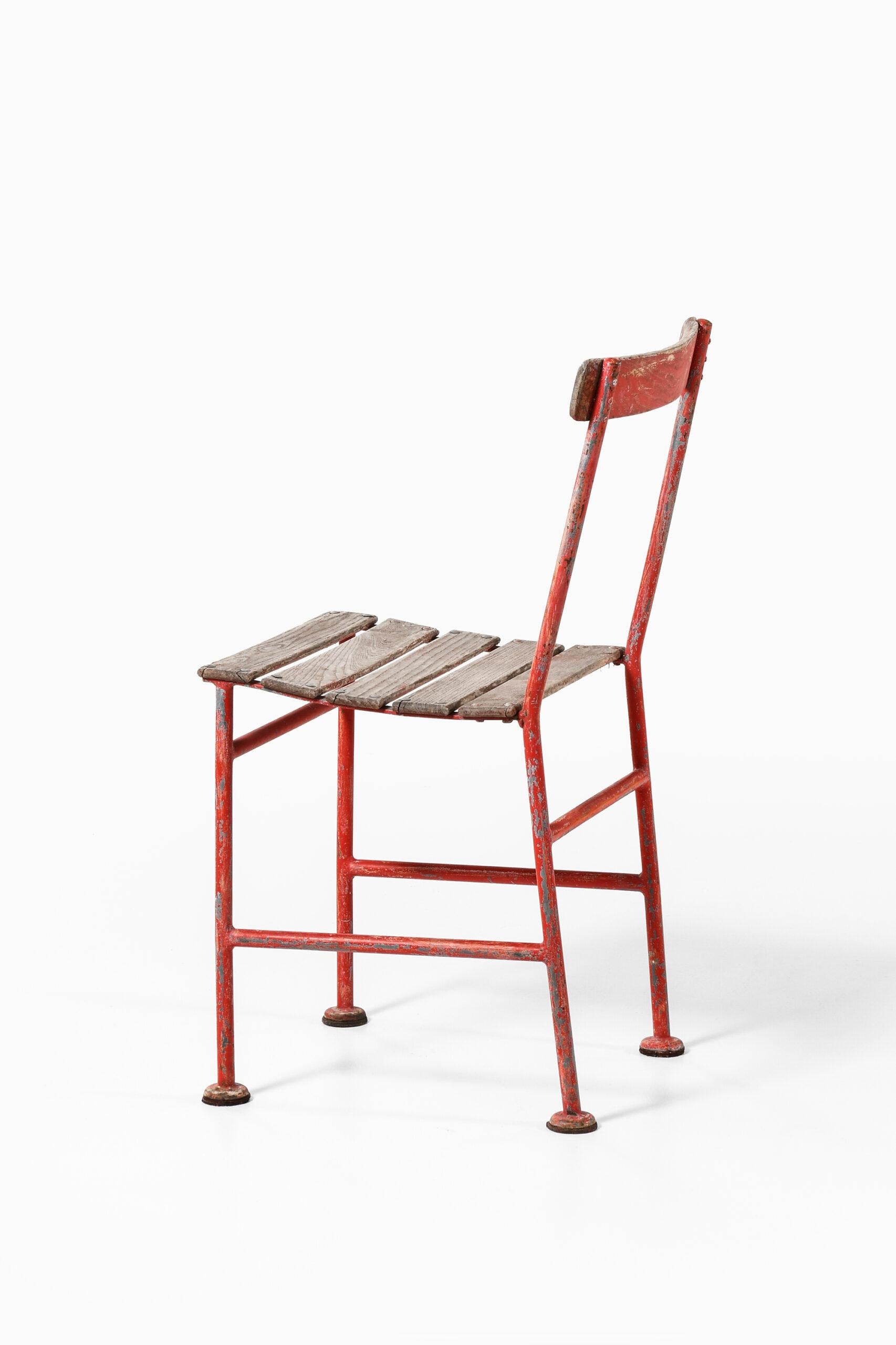 Scandinavian Modern Gunnar Asplund Chairs Produced by Iwan B. Giertz For Sale