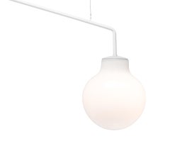 Gunnar Asplund GA15 Wall Light Mouthblown Opaque Glass, Designed in 1930´s