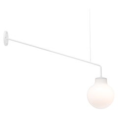 Gunnar Asplund GA15 Wall Light Mouthblown Opaque Glass, Designed in 1930´s