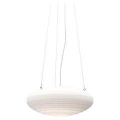 Gunnar Asplund GA8 Pendant Lamp Mouthblown Opaque Glass, Designed in 1930´s