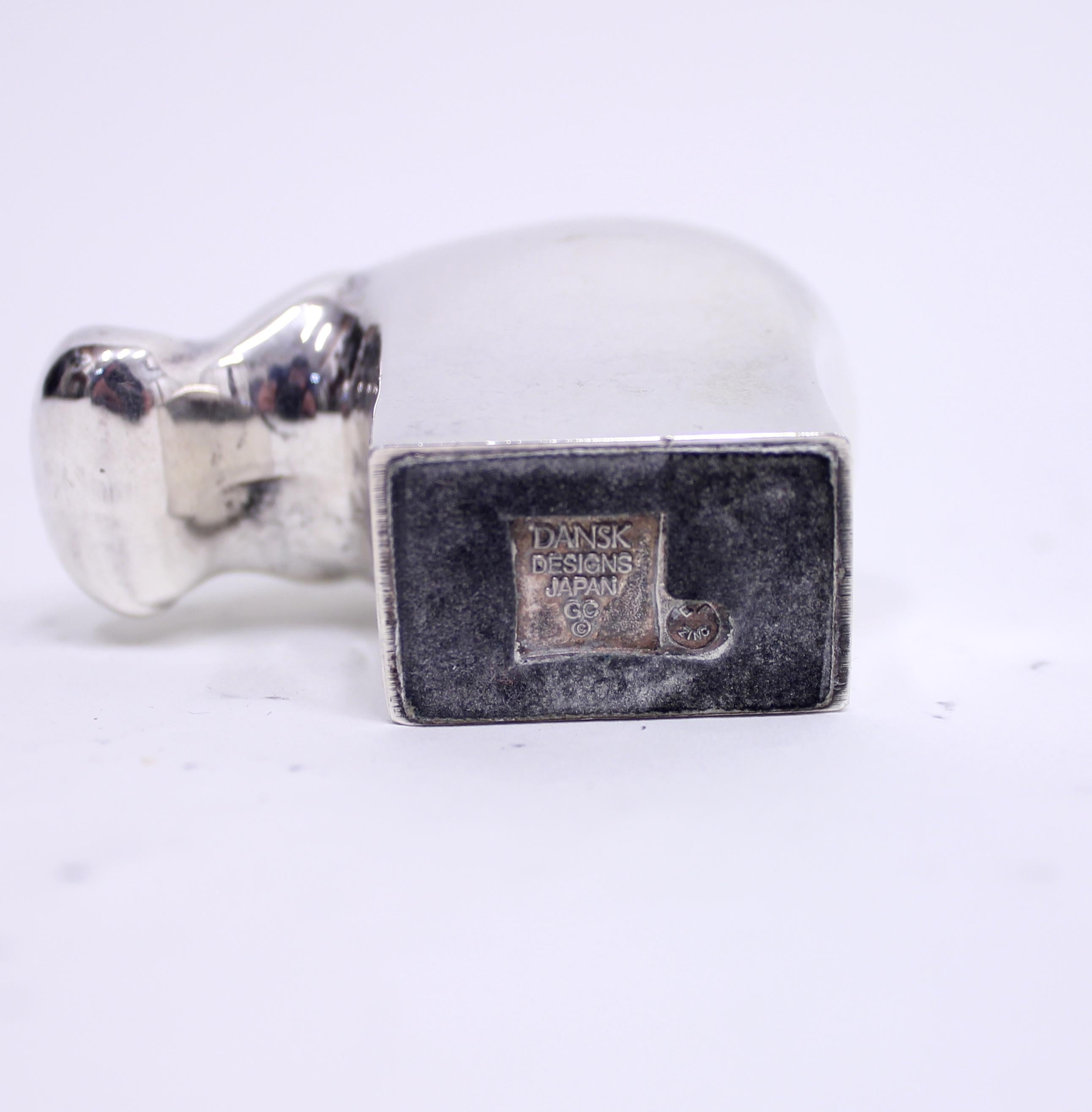 Japanese Gunnar Cyrén, paperweight Hippo for Dansk Designs, Japan, 1980s