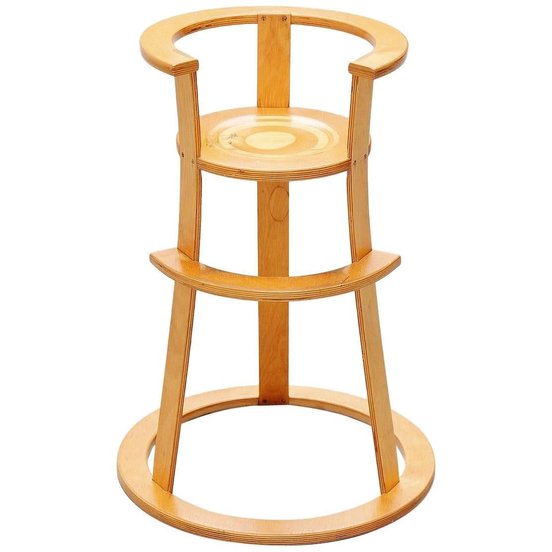 Silla infantil Gunnar Daan para Metz & Co., 1966