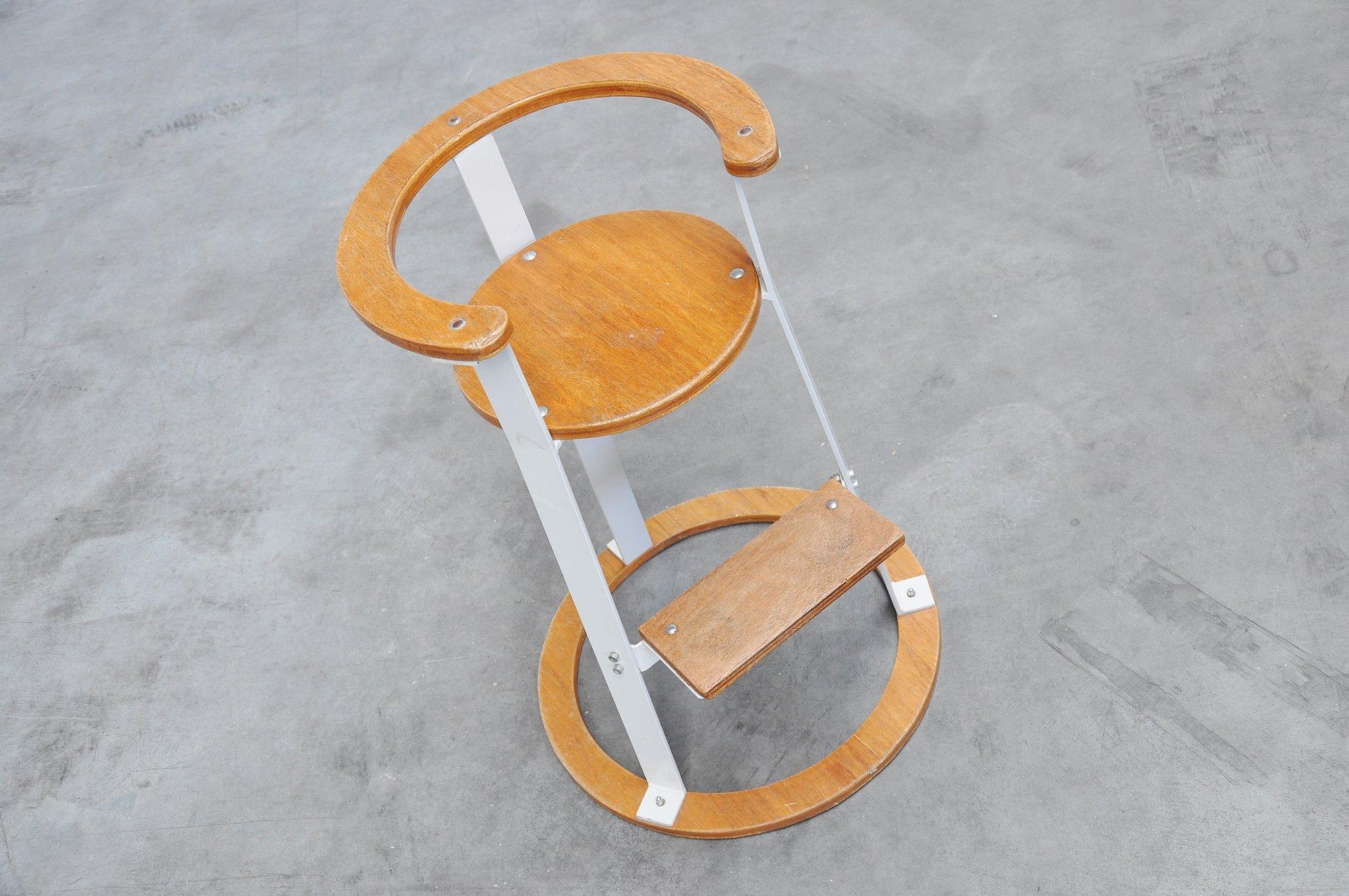 Mid-Century Modern Gunnar Daan High Kids Chair Prototype, 1966 For Sale