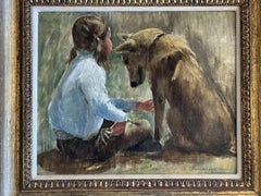 "Shake Hands" Oil on Canvas by Gunnar Anderson