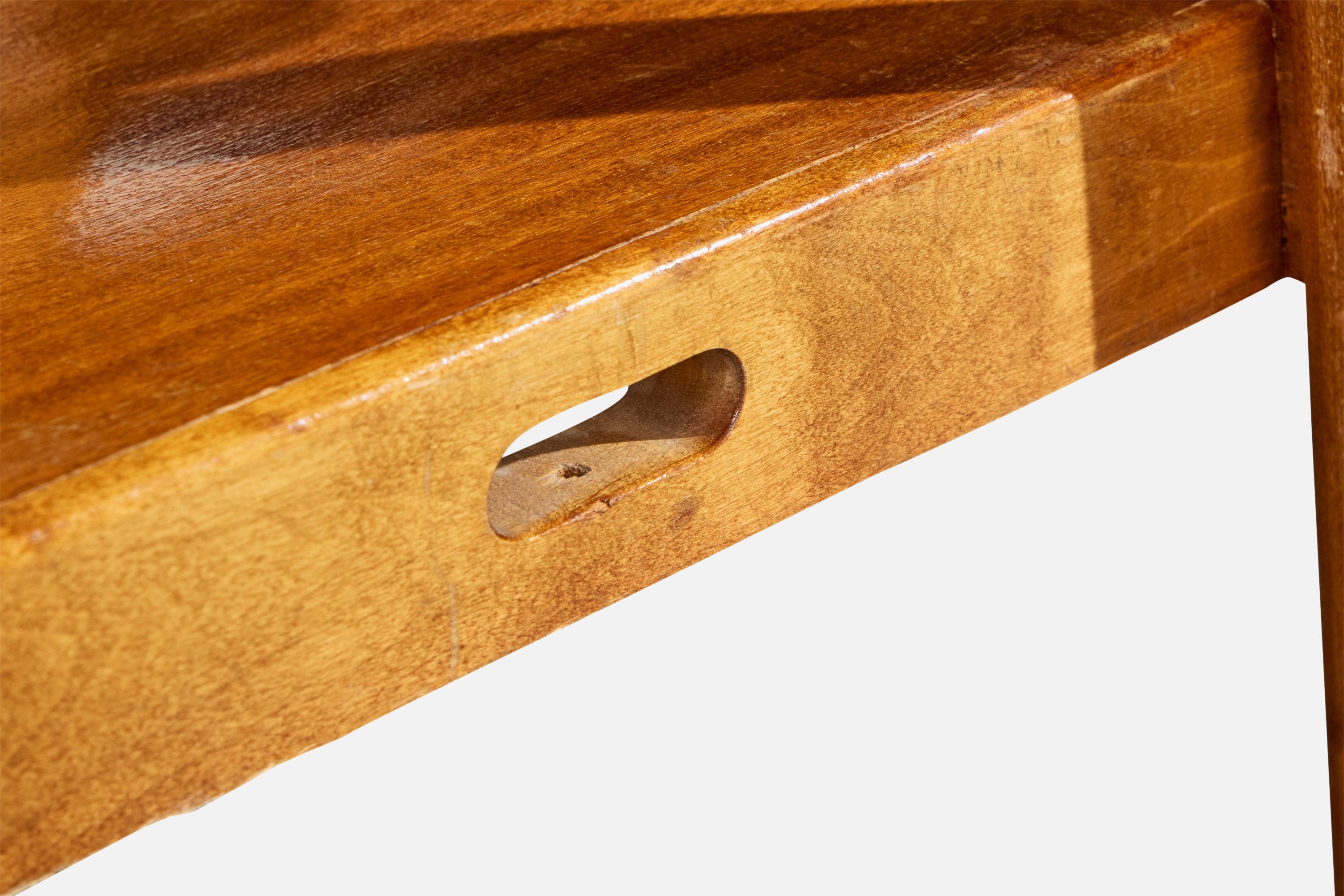 Gunnar Eklöf, Dining Room Chairs, Birch, Mahogany, Finland, 1953 in vendita 6