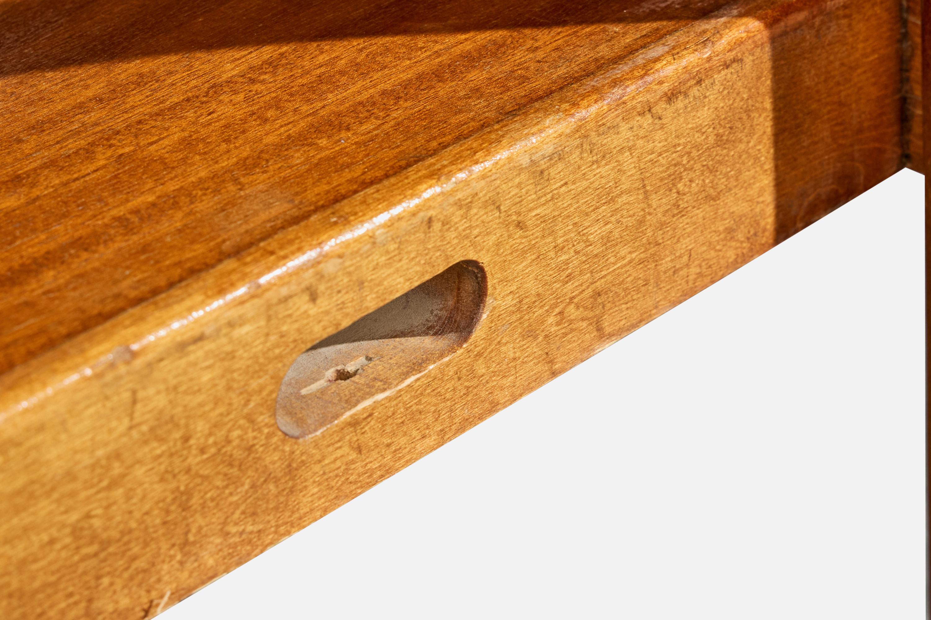 Gunnar Eklöf, Dining Room Chairs, Birch, Mahogany, Finland, 1953 en vente 6