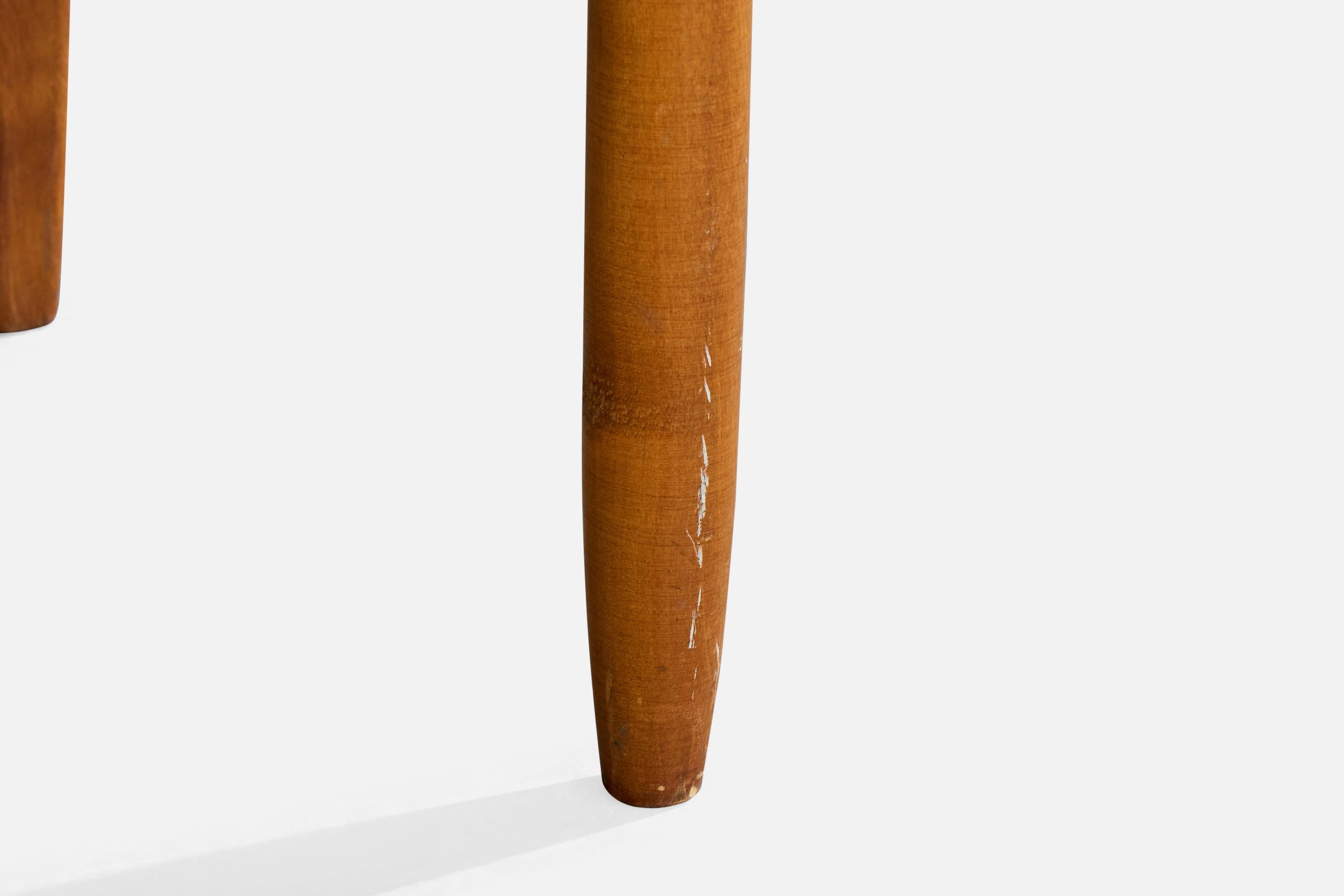 Gunnar Eklöf, Dining Room Chairs, Birch, Mahogany, Finland, 1953 en vente 8