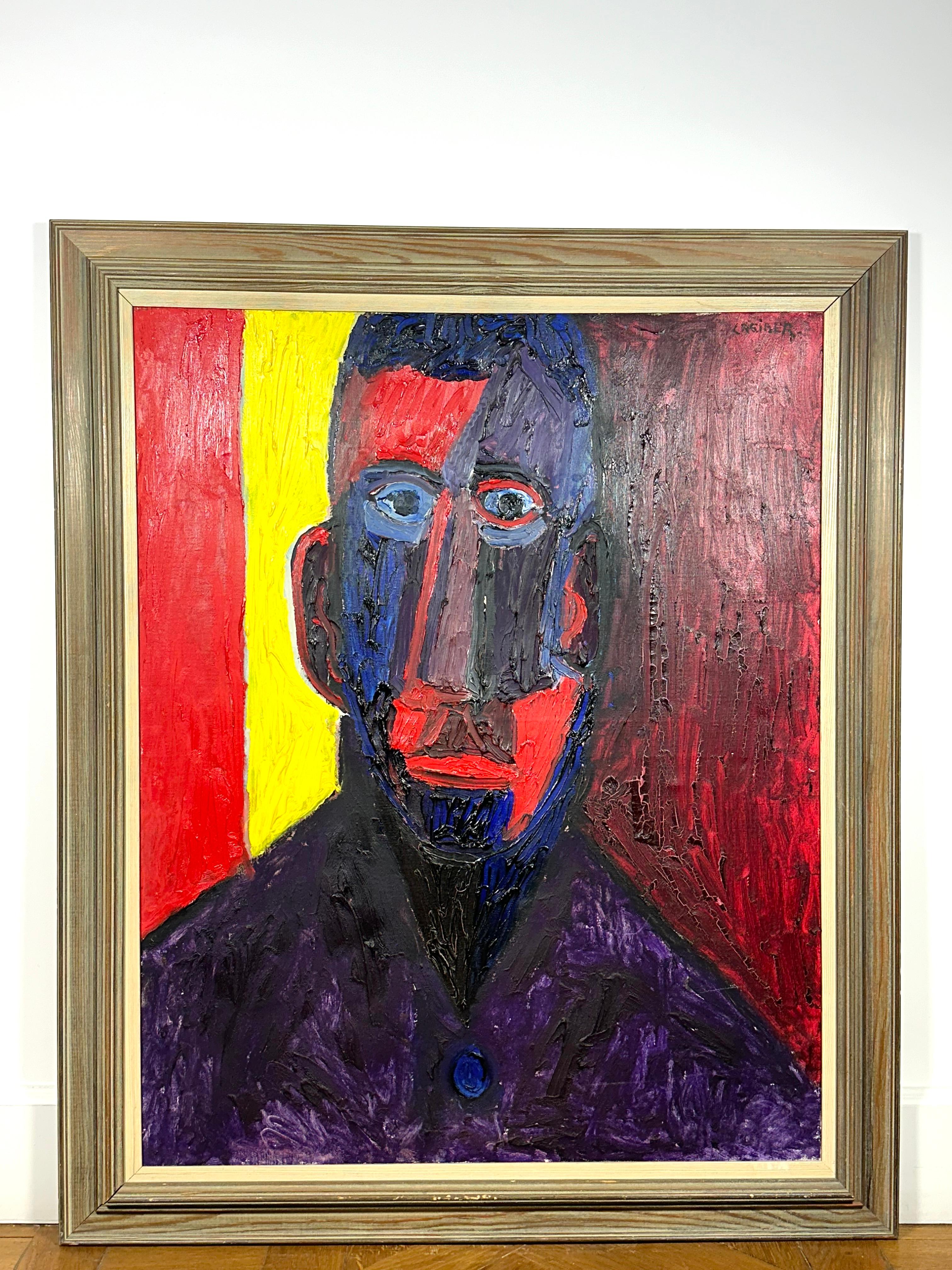 Gunnar Greiber, Gemälde Öl auf Leinwand signiert (20. Jahrhundert) im Angebot