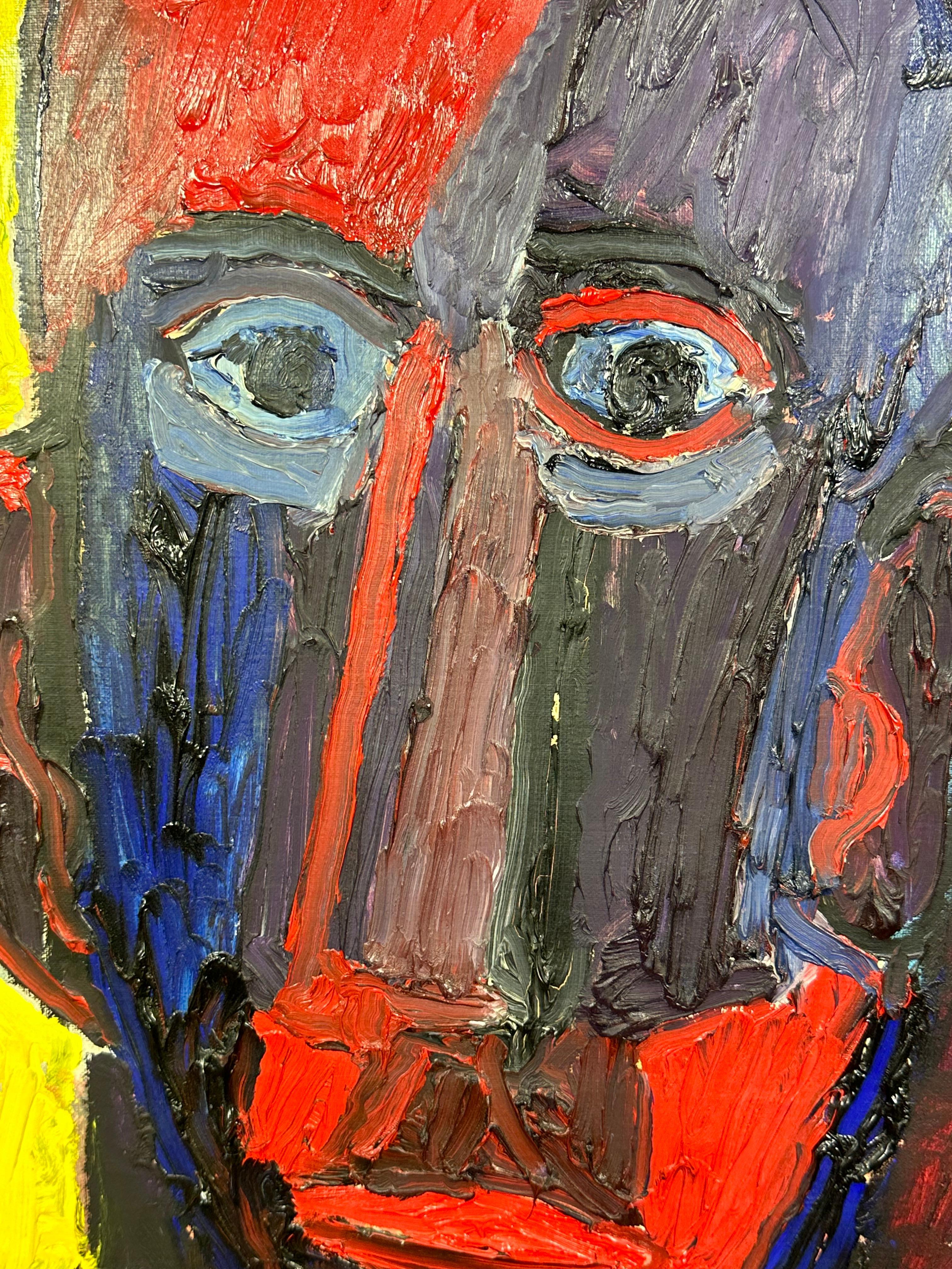 Gunnar Greiber, Gemälde Öl auf Leinwand signiert (Farbe) im Angebot