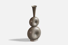 Gunnar Havstad, Bottle, Pewter, Norway, 1950s