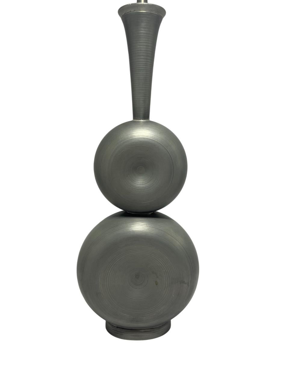 Modernistische Zinnflaschenskulptur von Gunnar Havstad, Norwegen, 1950er Jahre (Skandinavische Moderne) im Angebot