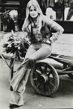 A French Young Model - Photo by Gunnar Larsen - 1970s