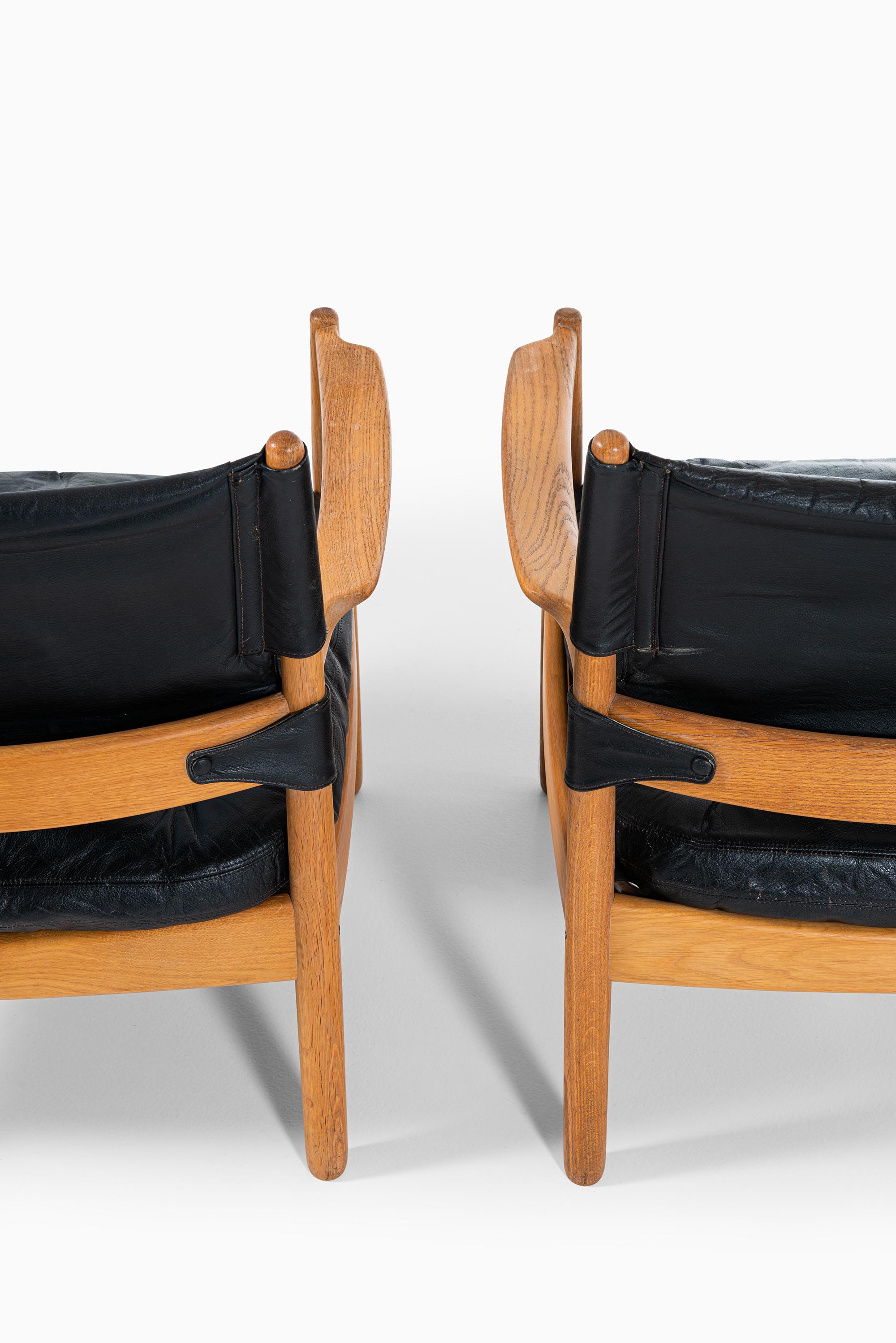 Gunnar Myrstrand Easy Chairs Produced by Källemo in Sweden In Good Condition In Limhamn, Skåne län