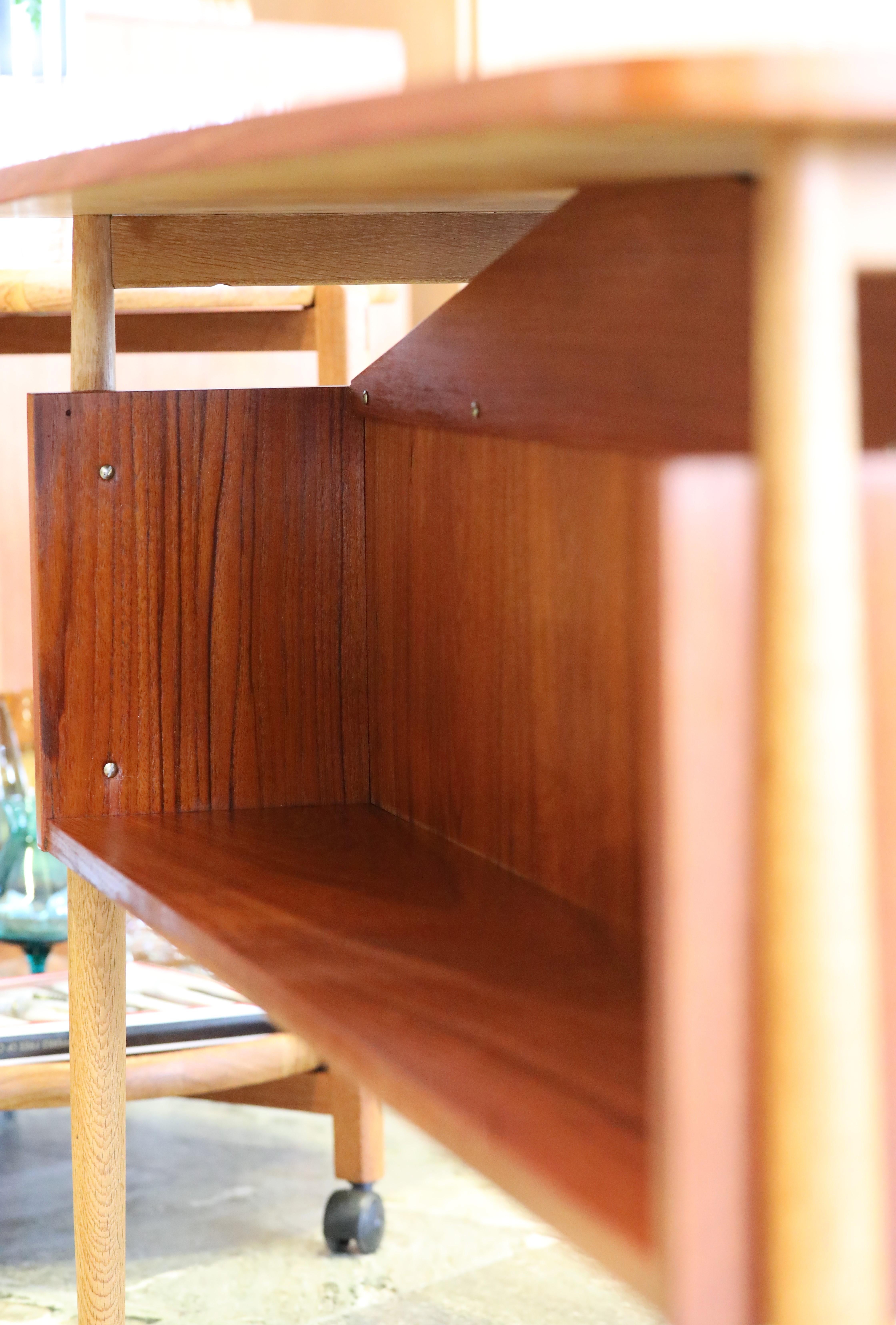 Teak Gunnar Nielsen Tibergaard writing desk in teak 1960s