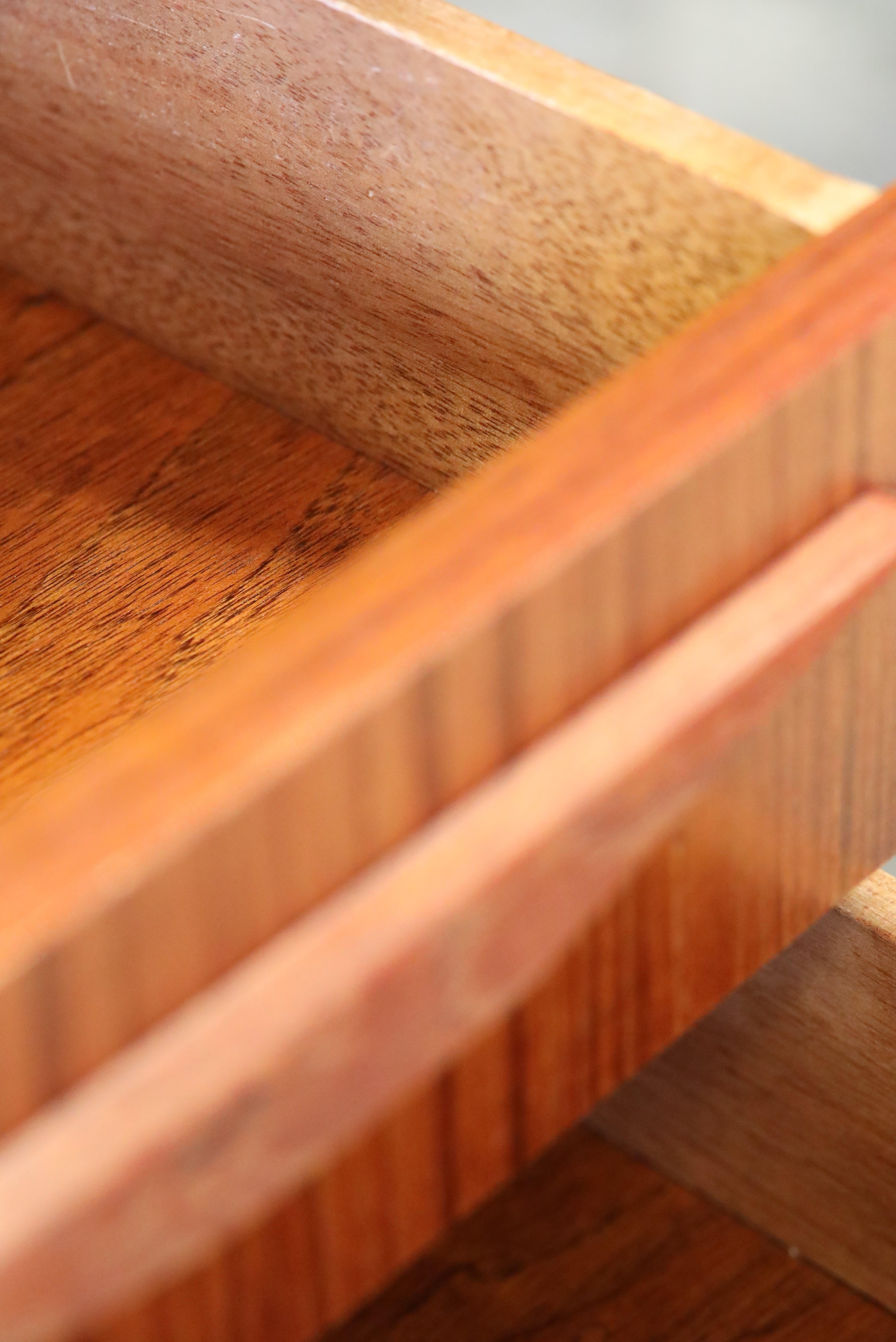 Gunnar Nielsen Tibergaard writing desk in teak 1960s 3