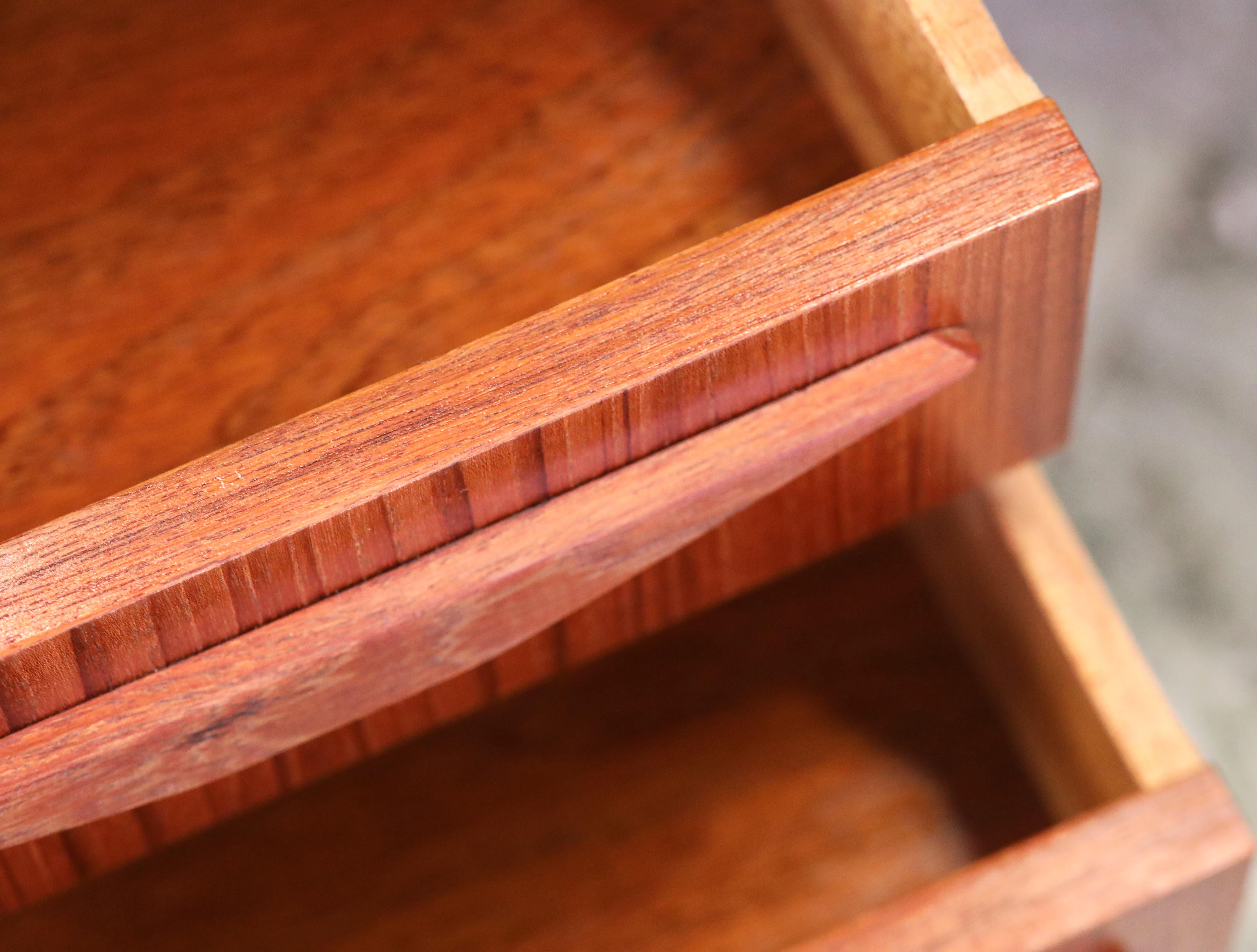 Gunnar Nielsen Tibergaard writing desk in teak 1960s 4