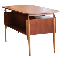 Gunnar Nielsen Tibergaard writing desk in teak 1960s