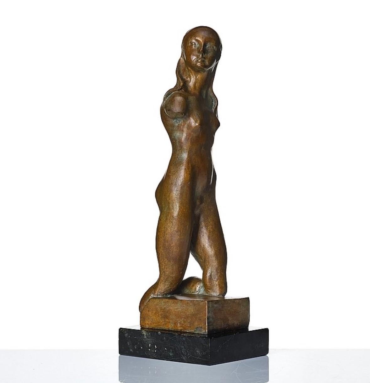 Torse féminin - Sculpture de Gunnar Nilsson