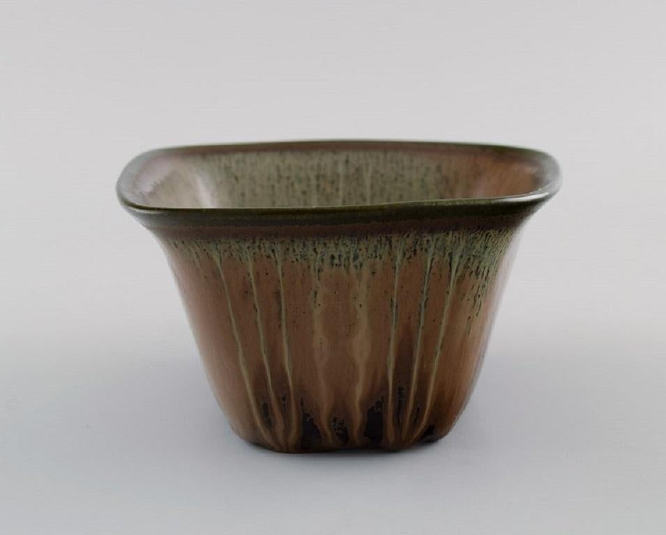 Scandinavian Modern Gunnar Nylund for Rörstrand, Bowl in Glazed Ceramics For Sale