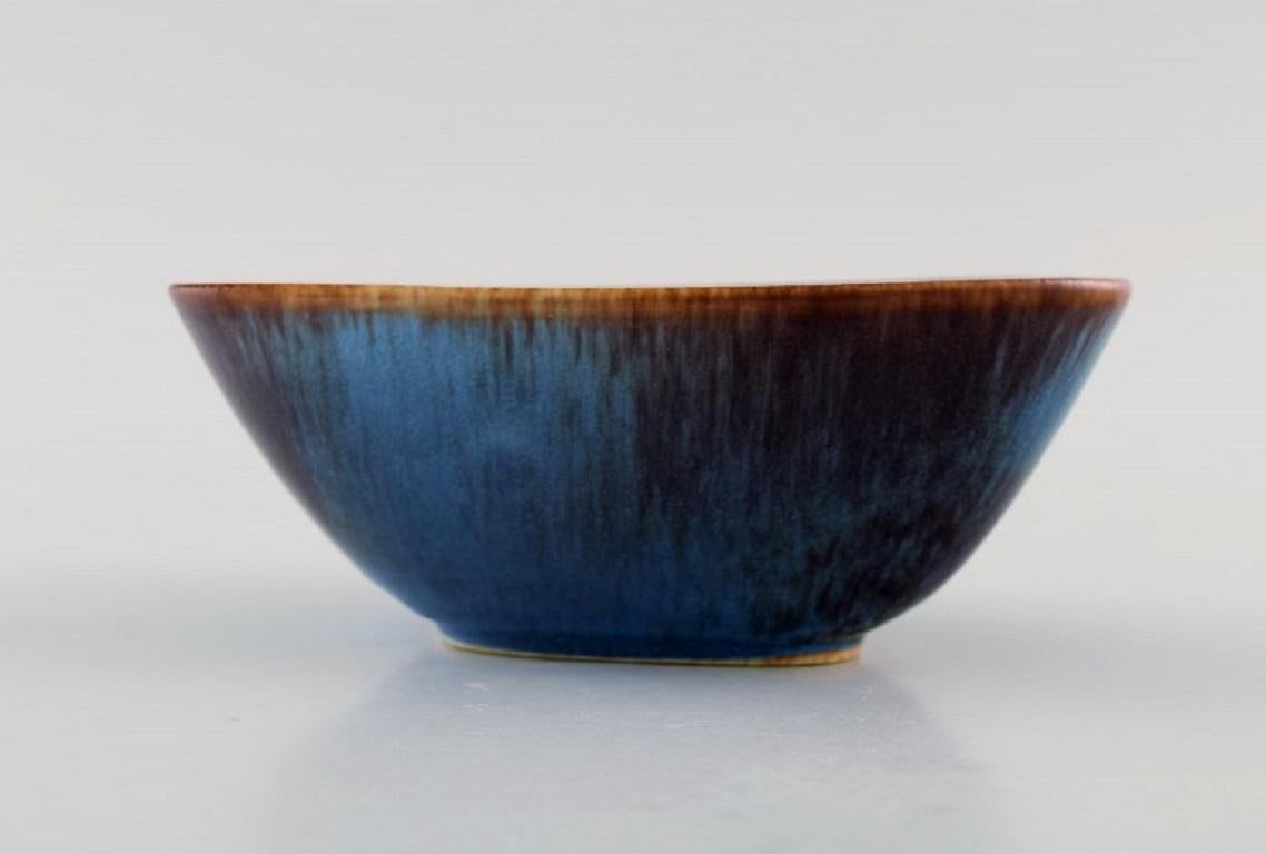 Scandinavian Modern Gunnar Nylund for Rörstrand, Bowl in Glazed Ceramics