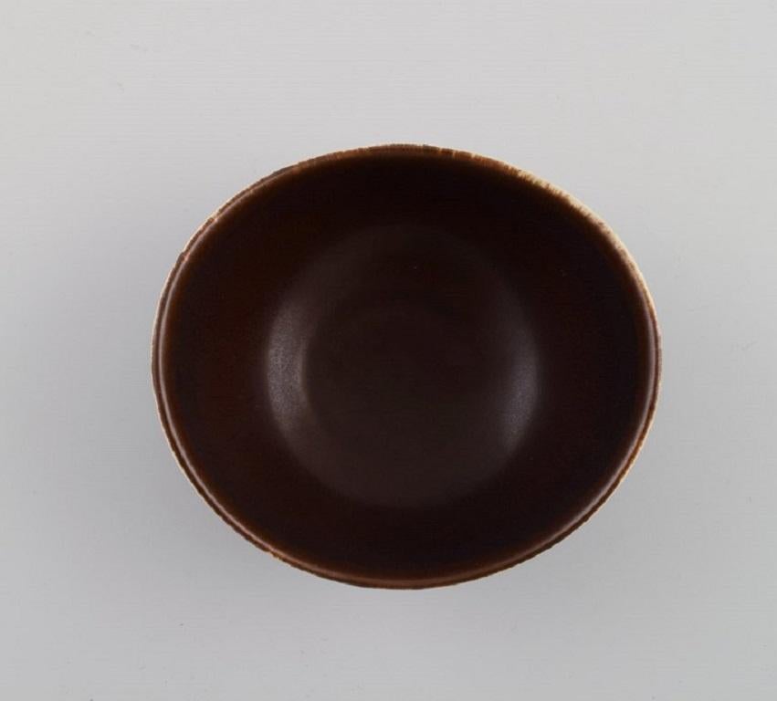 Gunnar Nylund for Rörstrand, Bowl in Glazed Ceramics In Excellent Condition For Sale In Copenhagen, DK
