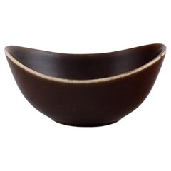 Vintage Gunnar Nylund for Rörstrand, Bowl in Glazed Ceramics