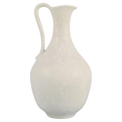 Gunnar Nylund for Rörstrand, Ceramic Jug in the Eggshell Glaze