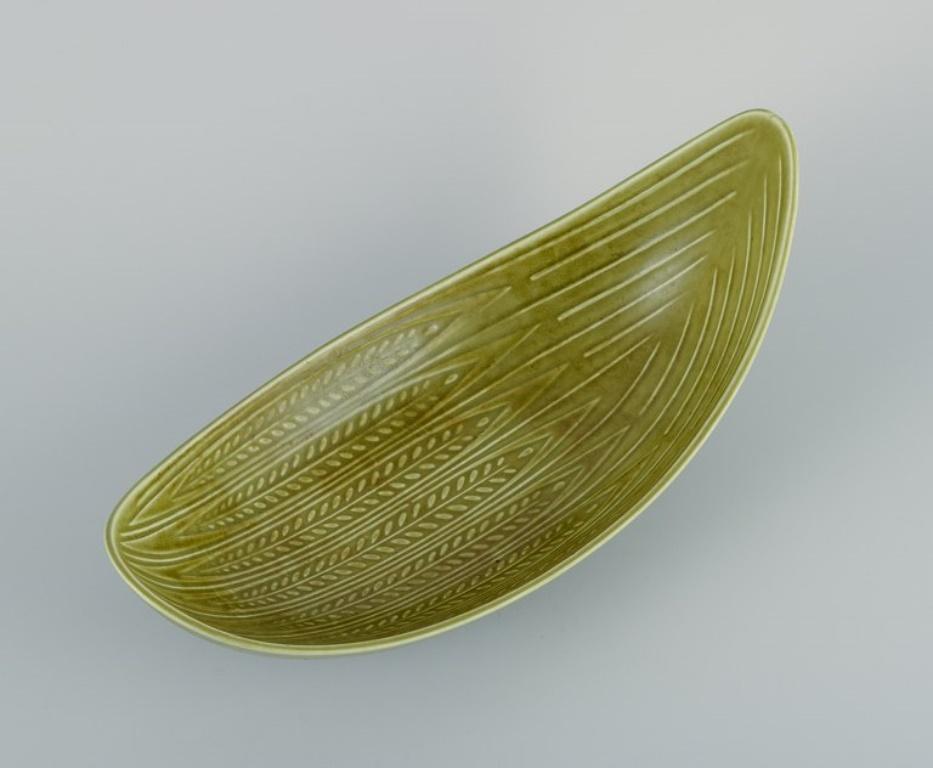 Scandinavian Modern Gunnar Nylund '1904–1997' for Rörstrand. Rialto Bowl in Ceramic, 1960s For Sale