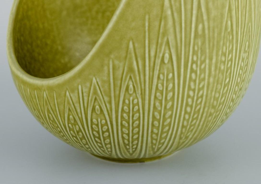 Glazed Gunnar Nylund for Rörstrand, Rialto Bowl in Ceramic, 1960s