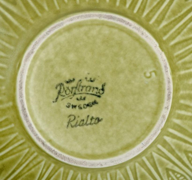 Gunnar Nylund for Rörstrand, Rialto Bowl in Ceramic, 1960s In Excellent Condition In København, Copenhagen