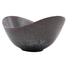 Gunnar Nylund "ARO" Medium Stoneware Bowl by Rorstrand Sweden 1960s
