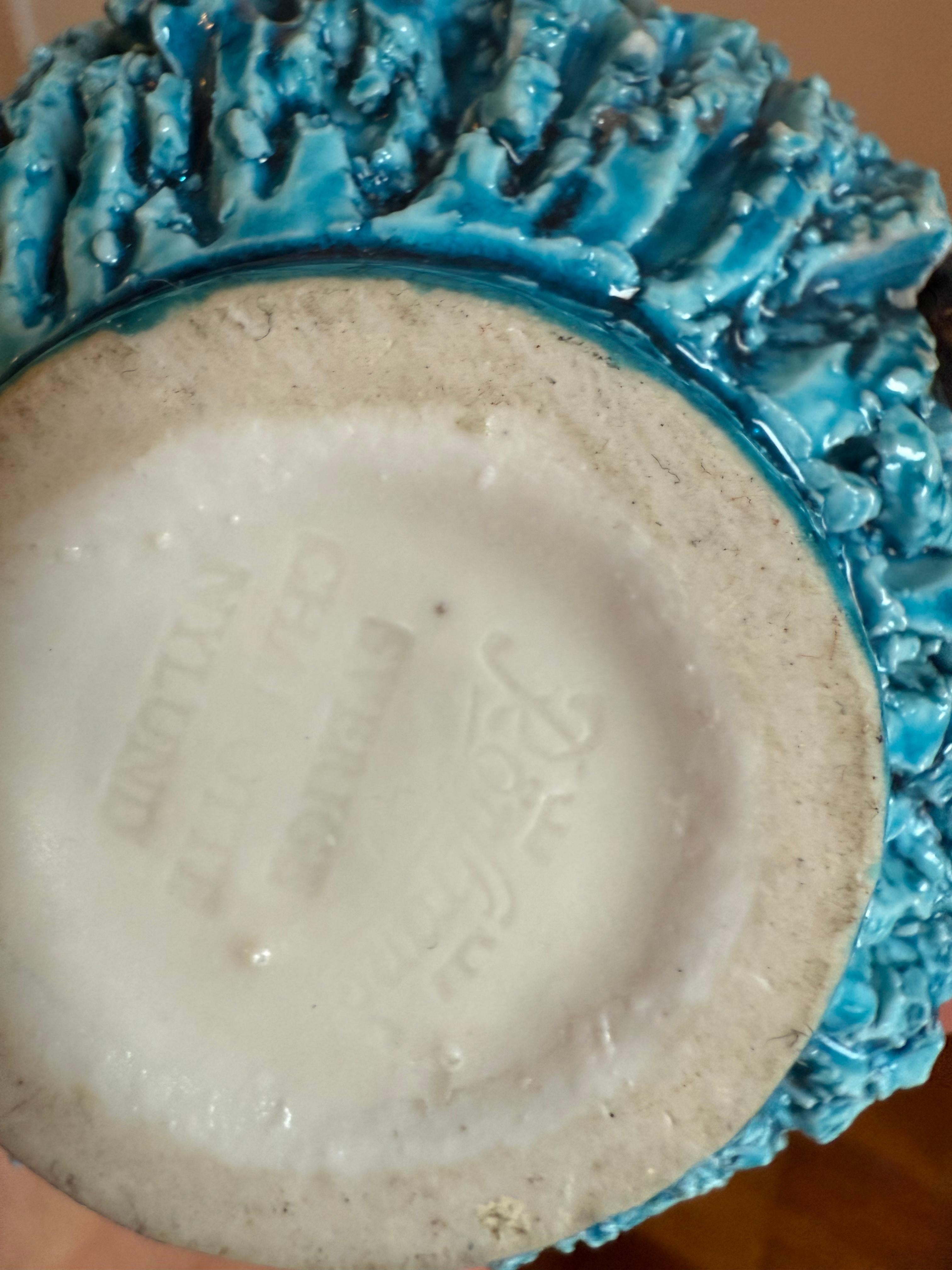 Gunnar Nylund Lámpara de sobremesa de gres Chamotte azul. Rörstrand, años 50. en venta 6