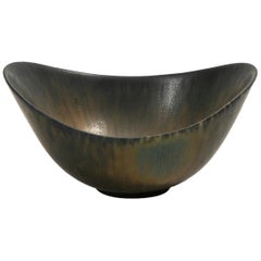 Vintage Gunnar Nylund Ceramic Bowl Model Aro Produced by Rörstrand in Sweden