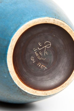 Gunnar Nylund Bodenvase aus Keramik Hergestellt von Rörstrand in Schweden
