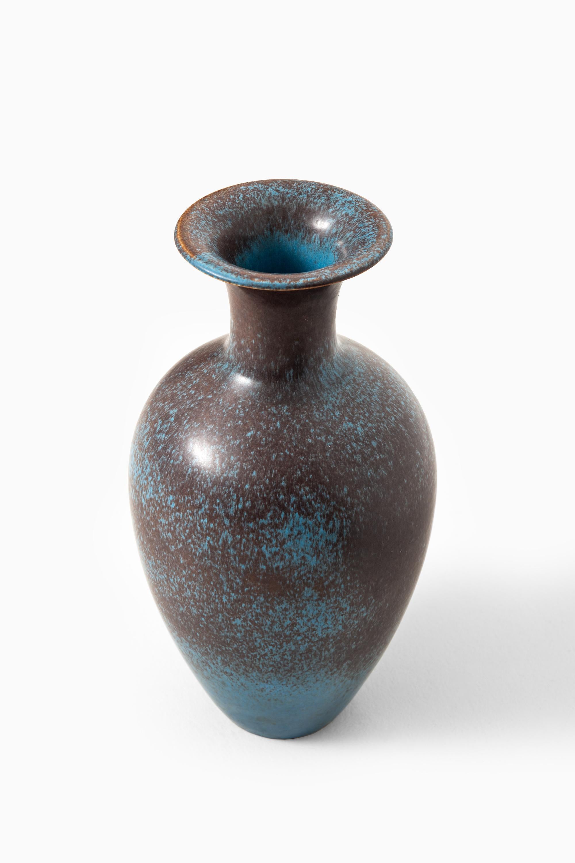 Swedish Gunnar Nylund Ceramic Floor Vase Produced by Rörstrand in Sweden For Sale