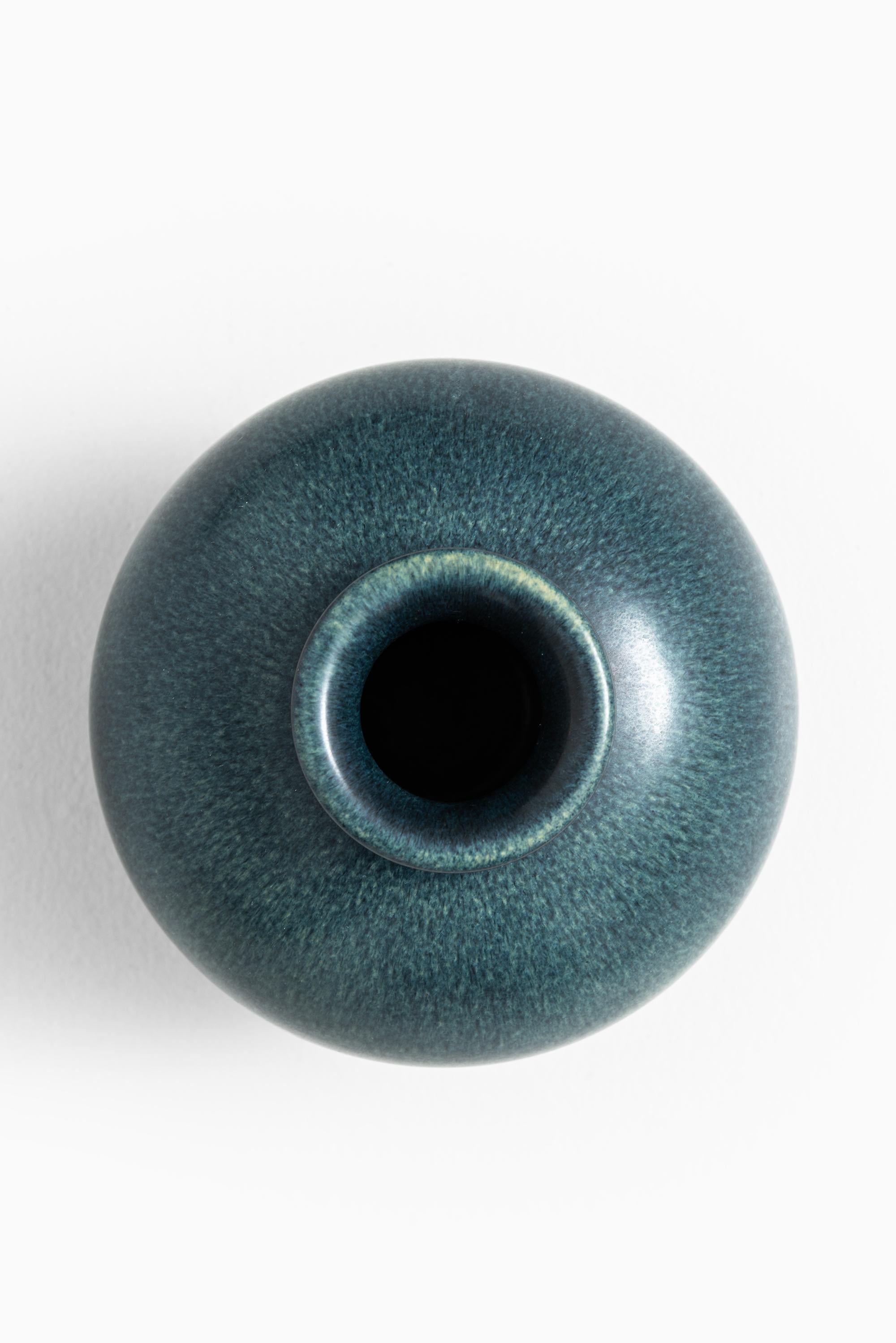 Scandinavian Modern Gunnar Nylund Ceramic Vase by Rörstrand in Sweden