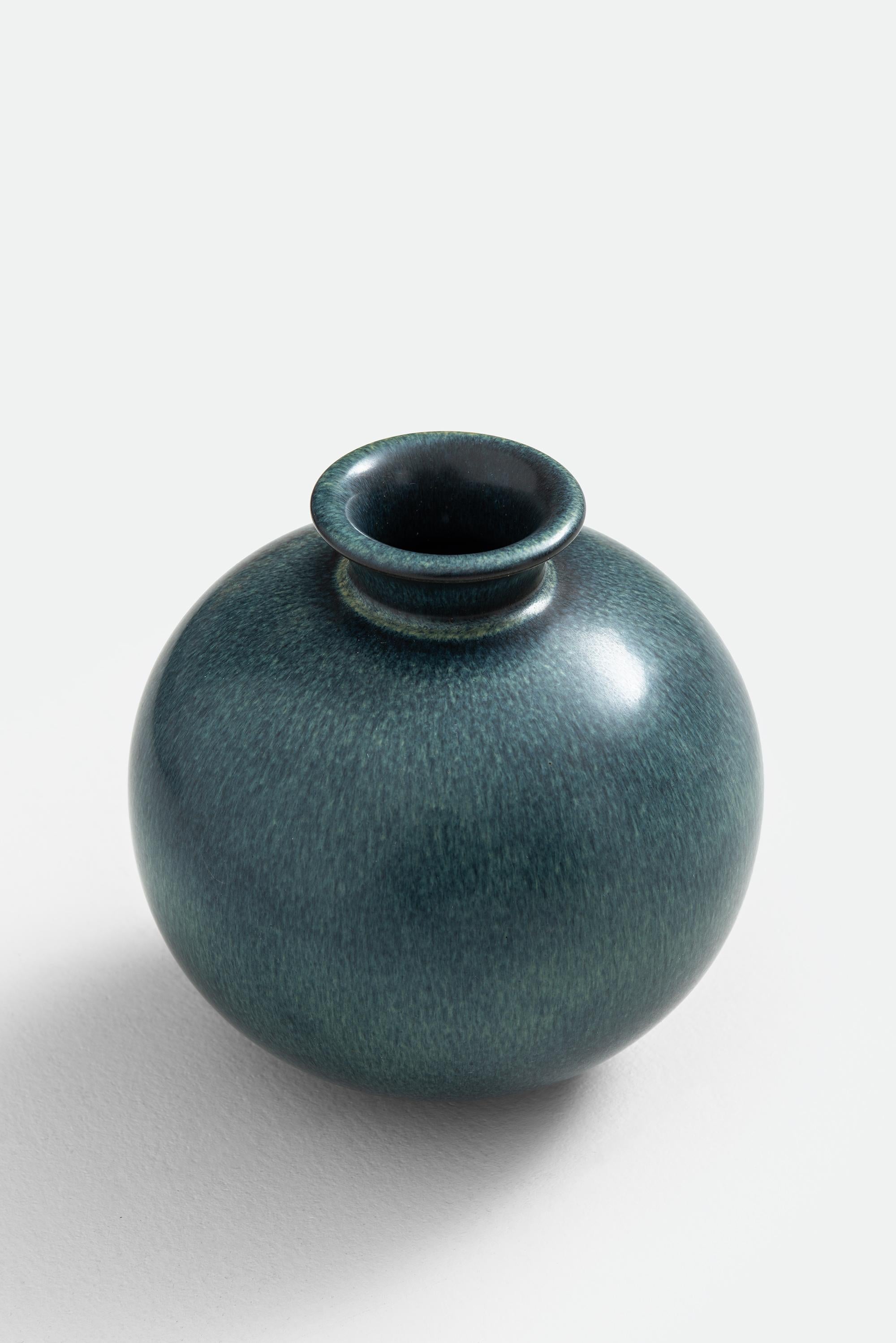 Swedish Gunnar Nylund Ceramic Vase by Rörstrand in Sweden