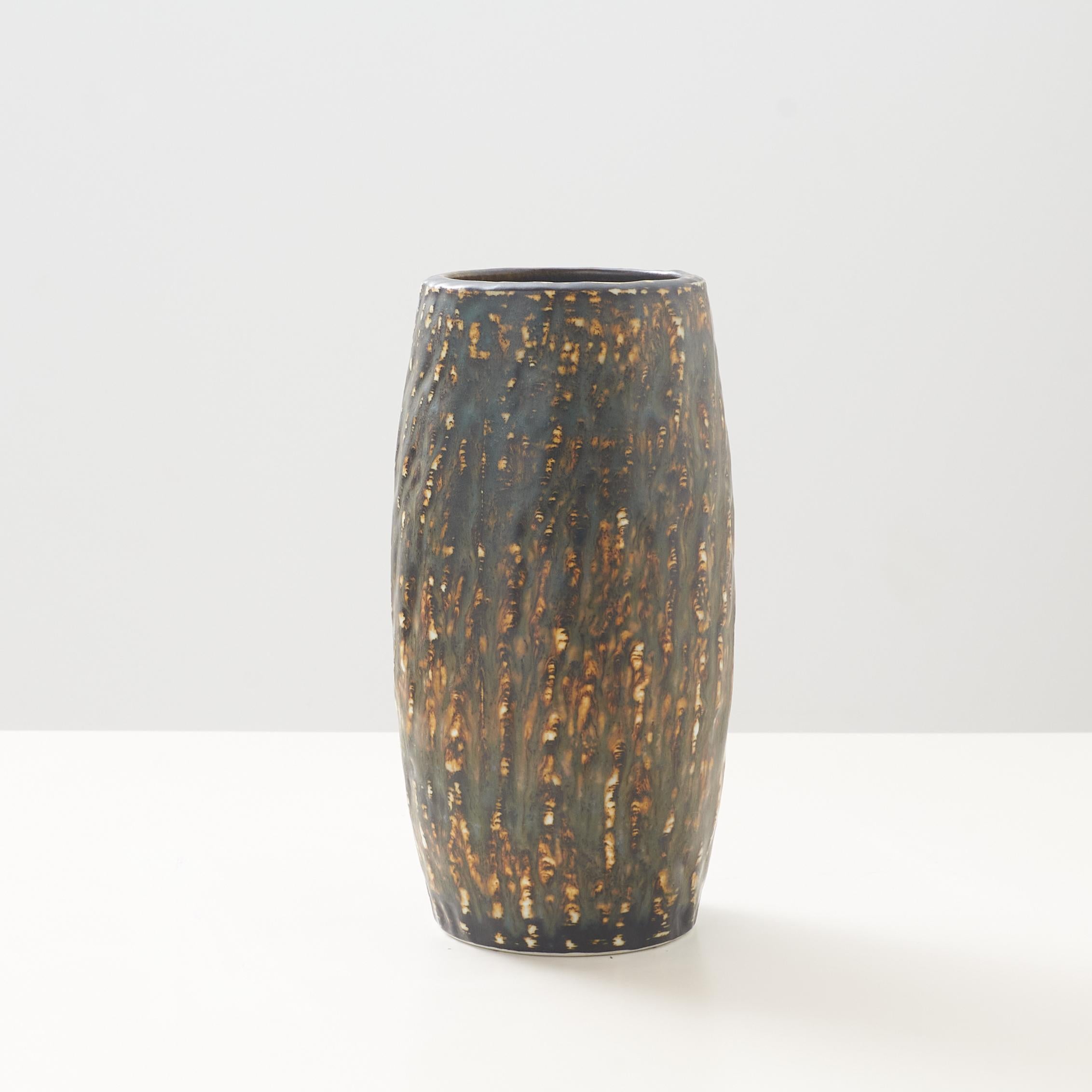Modern Gunnar Nylund Ceramic Vase for Rörstrand  For Sale