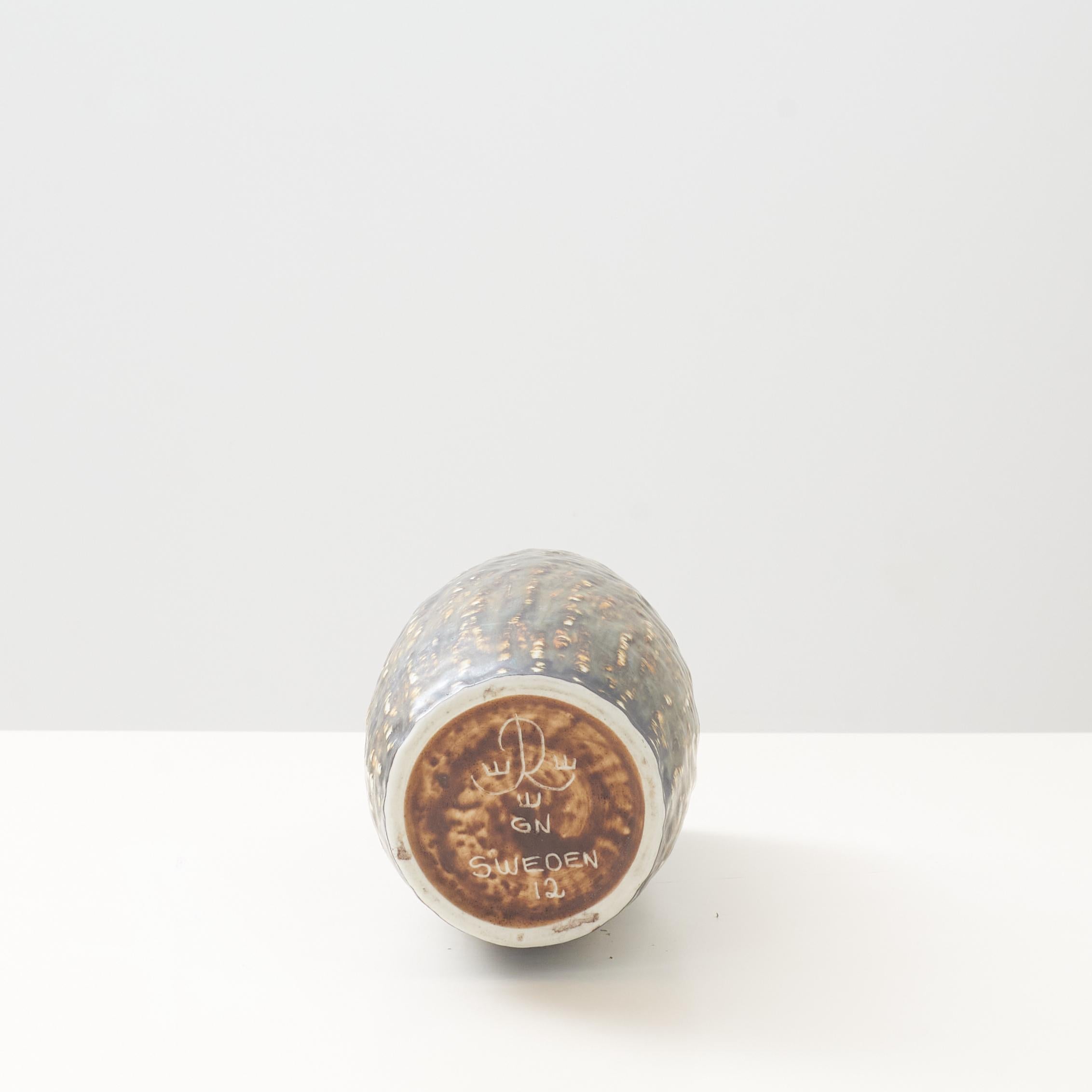Swedish Gunnar Nylund Ceramic Vase for Rörstrand For Sale