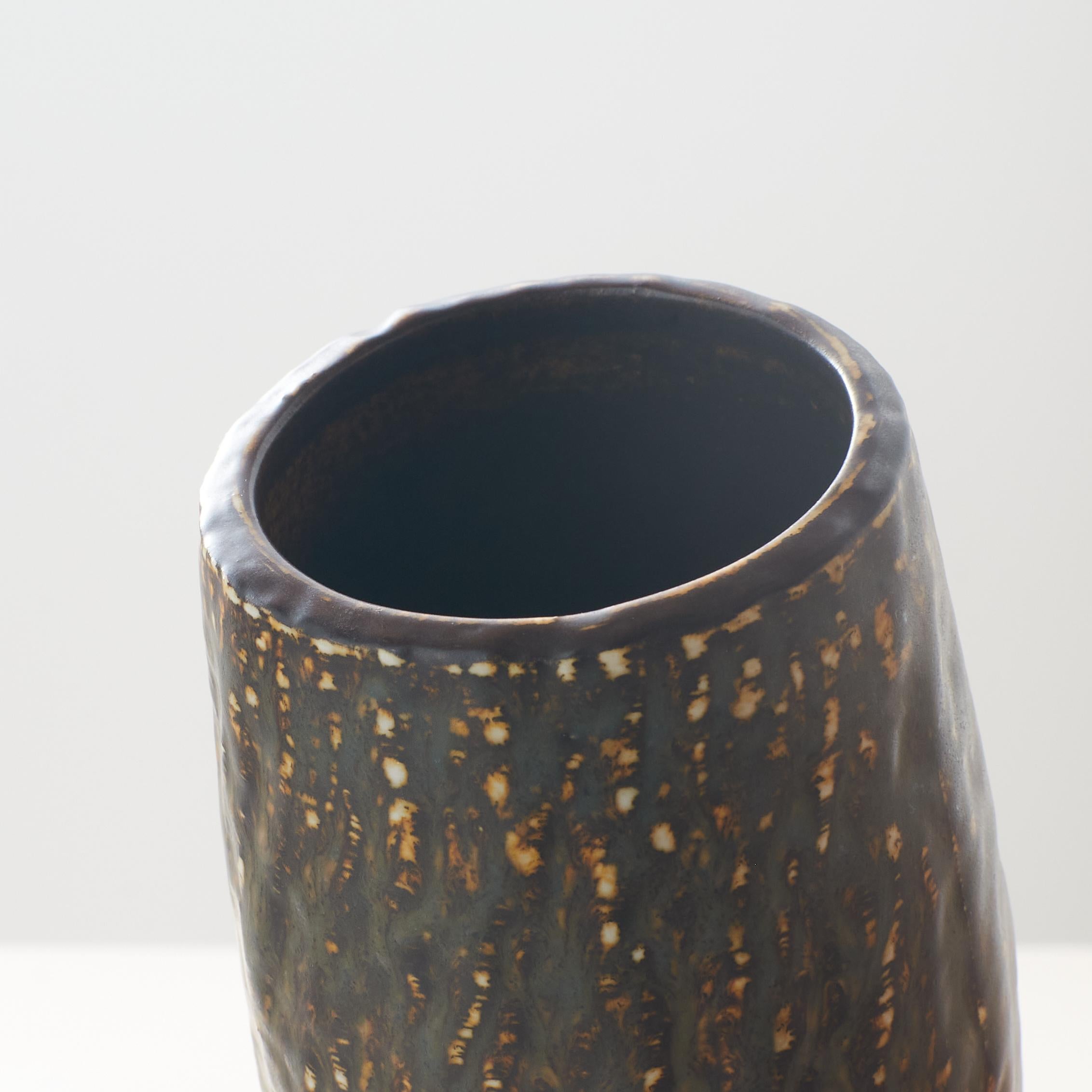 Mid-20th Century Gunnar Nylund Ceramic Vase for Rörstrand For Sale