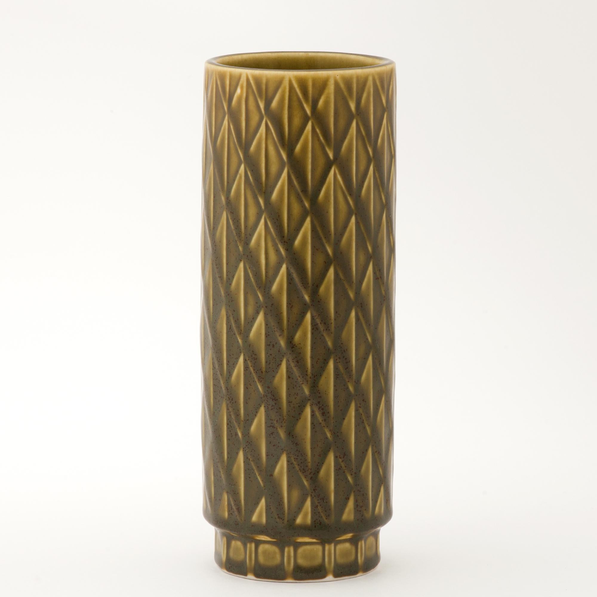 Mid-Century moderno Vaso in ceramica Gunnar Nylund per Rörstrand Svezia 1960s in vendita