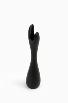 Gunnar Nylund Ceramic Vase Model Caolina Produced by Rörstrand in Sweden