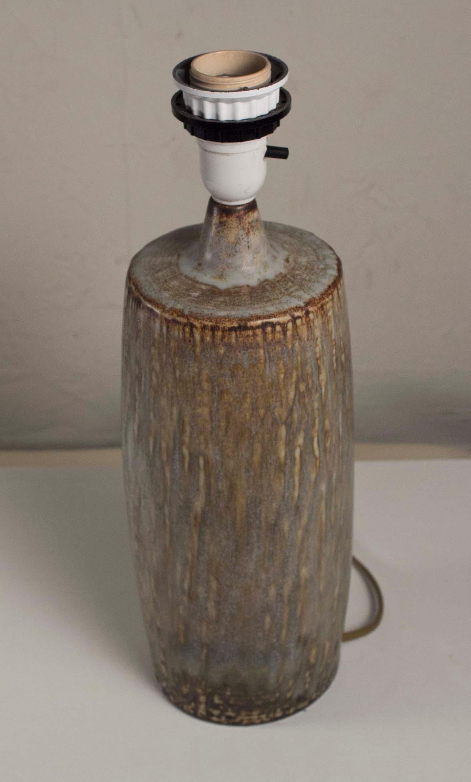 Stoneware Gunnar Nylund Ceramics Lamp “Rubus” for Rörstrand, Sweden, 1950s-1960s For Sale